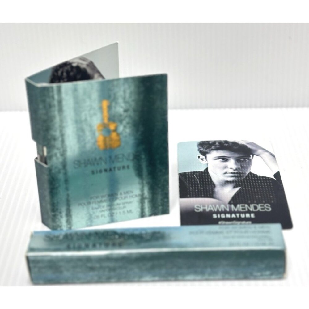 Shawn Mendes Signature 3 Pc Set Rollerball 10ml Scented Tattoo & Mini Vial NEW